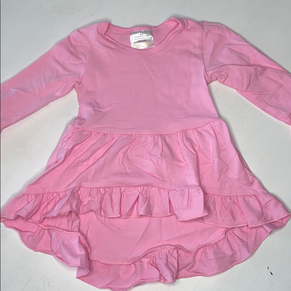 Kids Honeydew Belle Ruffle Tunic Top